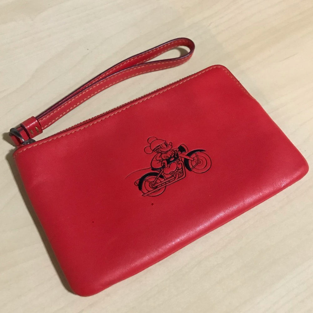 Coach+Disney limited release wristlet